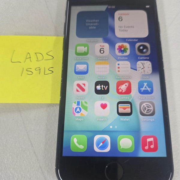 Apple iPhone SE 3rd Gen 2022 - Unlocked, 128 GB, Midnight, A2595