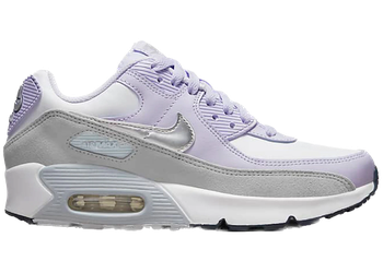 Nike Air Max 90 White Violet Frost (GS) for sale