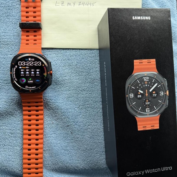 Samsung Galaxy Watch Ultra - Unlocked, Gray, SM-L705U, 47mm