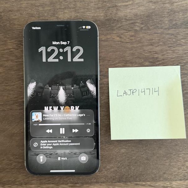 Apple iPhone 12 Pro Max - Unlocked, 128 GB, Graphite, A2342