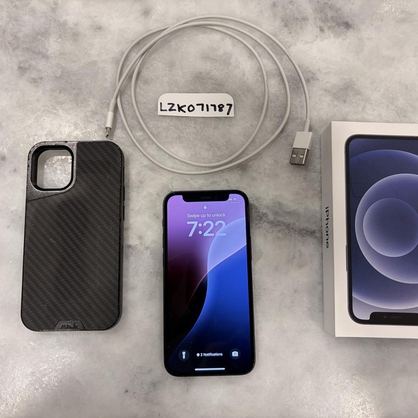 Apple iPhone 12 Mini - Unlocked, 64 GB, Black, A2176