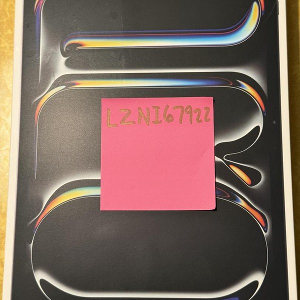 Apple iPad Pro 11 inch (M5) 2025 - Wi-Fi, 256 GB, Space Black, Apple M5 10-Core, A3357, Standard Glass