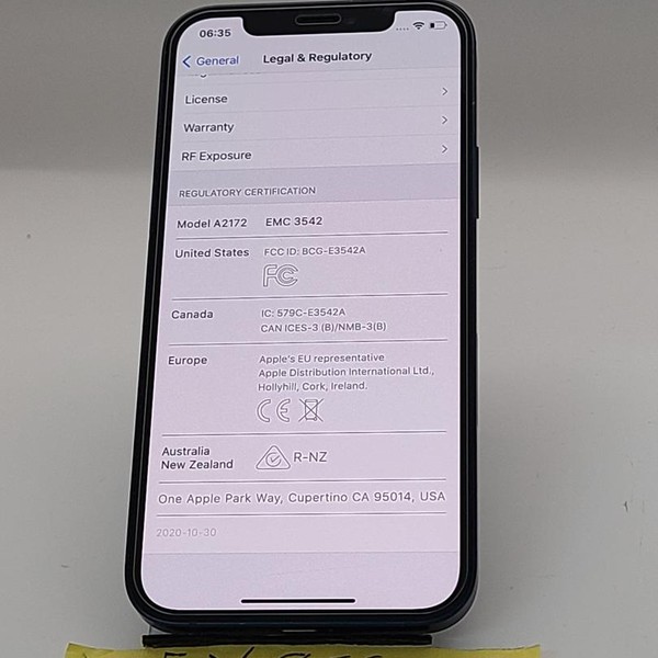 Apple iPhone 12 - AT&T, 64 GB, Blue, A2172