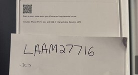 New
													Apple iPhone 17 Pro Max - Unlocked, Deep Blue, 512 GB, A3257, photo 3 of 4