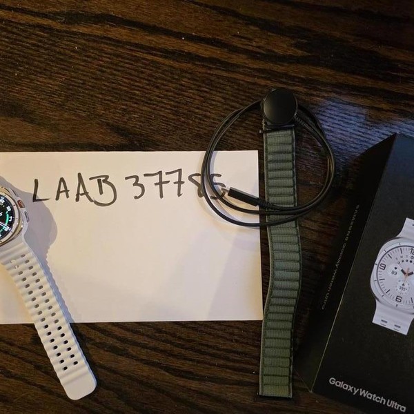 Samsung Galaxy Watch Ultra - Unlocked, White, SM-L705U, 47mm