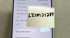 Good
													Samsung Galaxy S25 Ultra - Verizon, Silverblue, 256 GB, 12 GB, SM-S938U, photo 1 of 4