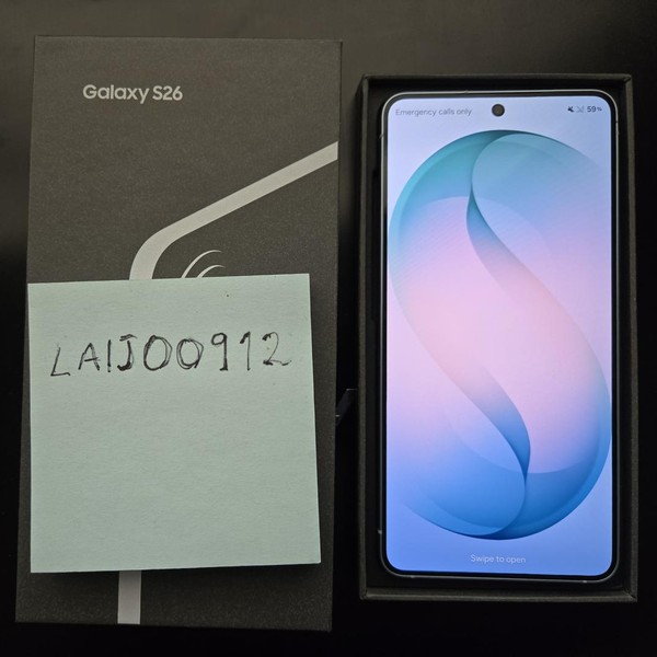 Samsung Galaxy S26 - Spectrum, 256 GB, Sky Blue, 12 GB, SM-S942U