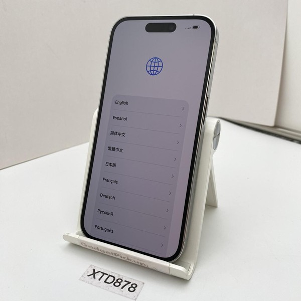 Apple iPhone 14 Pro - Unlocked, 128 GB, Silver, A2650