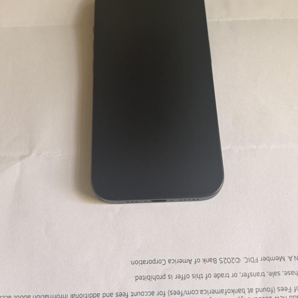 Apple iPhone 15 - Unlocked, 128 GB, Black, A2846