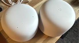 Good
													Google Nest WiFi Mesh Router - Snow, 2-Pack, photo 1 of 2