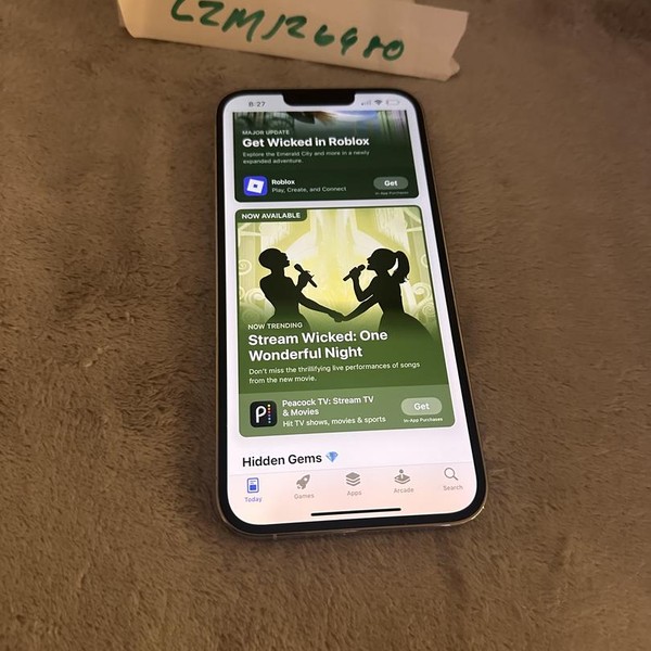 Apple iPhone 13 Pro Max - Unlocked, 256 GB, Silver, A2484