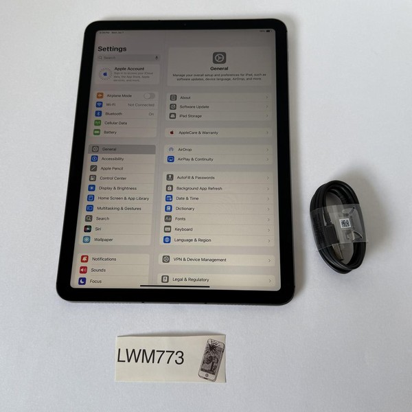 Apple iPad Air 4th Gen - Unlocked, 64 GB, Gray, A2324