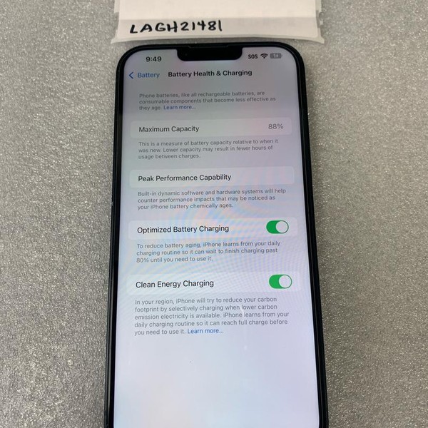 Apple iPhone 14 Plus - Unlocked, 256 GB, Midnight, A2632