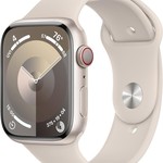 Fair Apple Watch Series 9 45mm - Unlocked, Starlight, A2984 - Cellular, Aluminum