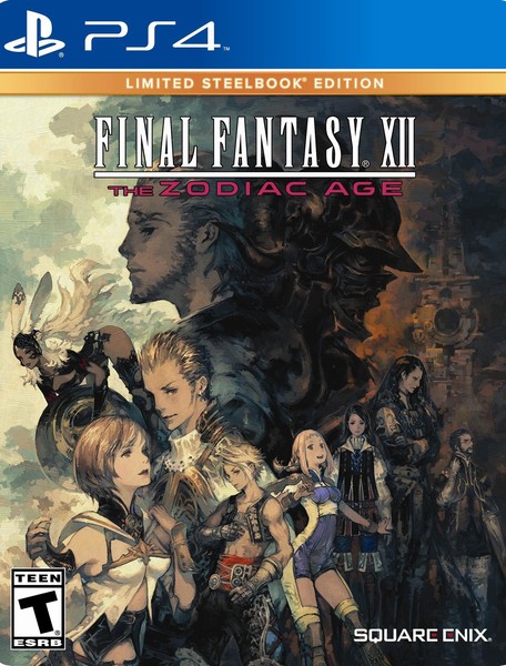 FINAL FANTASY XII: THE ZODIAC AGE, Limited Steelbook Edition for PlayStation 4