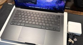 Mint
													MacBook Pro Late 2023 (M3) - 14" - Apple M3 Pro 12-core, Black, 1 TB, 18 GB, 18-core GPU, photo 1 of 9