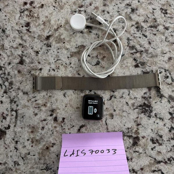 Apple Watch Series 6 44mm - Unlocked, Gold, A2294 - Cellular, Stainless Steel