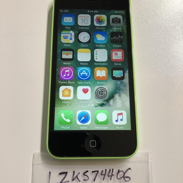 Apple iPhone 5C - Unlocked, 16 GB, Green, A1532