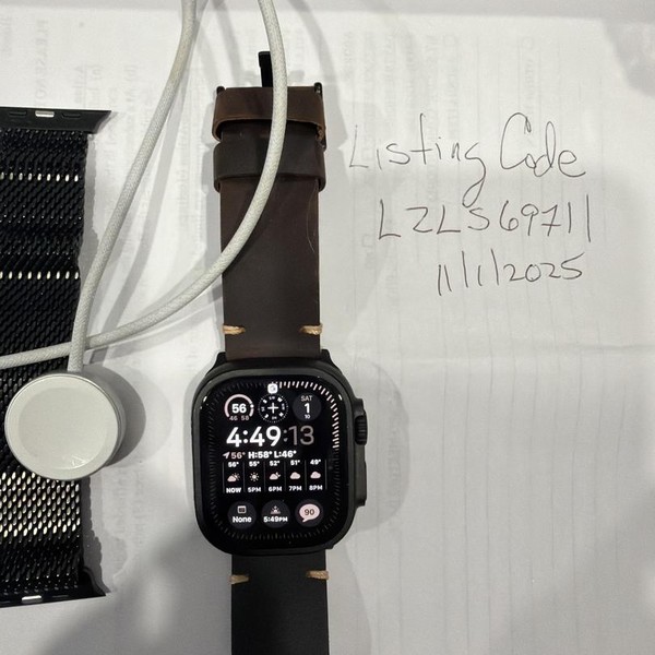 Apple Watch Ultra 2 49mm - Unlocked, Black, A2986