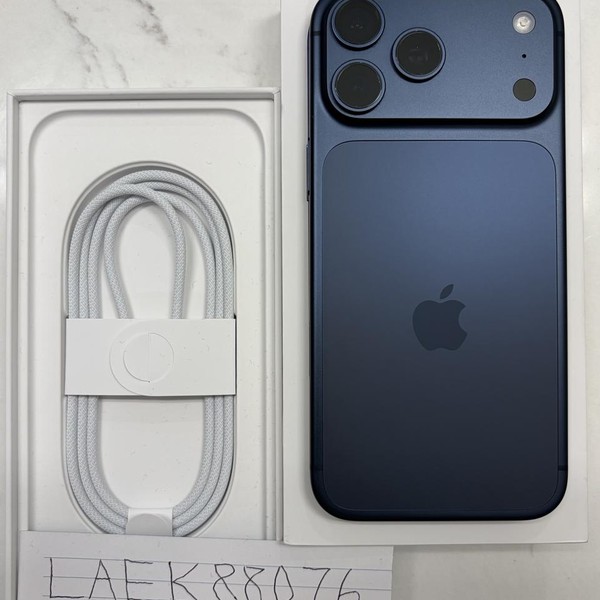 Apple iPhone 17 Pro Max - Unlocked, 512 GB, Deep Blue, A3257