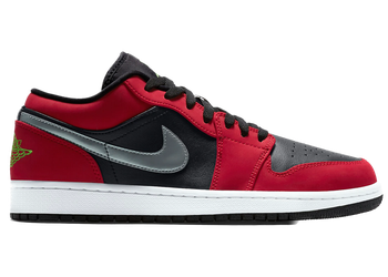 Jordan 1 Low Black Green Pulse Gym Red for sale