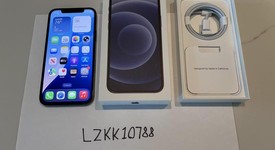Mint
													Apple iPhone 12 - Unlocked, Black, 64 GB, A2172, photo 1 of 8