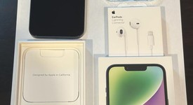 Mint
													Apple iPhone 14 - Unlocked, Midnight, 128 GB, A2649, photo 1 of 7