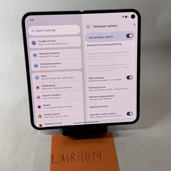 Google Pixel 10 Pro Fold - Unlocked, 256 GB, Moonstone, GU0NP
