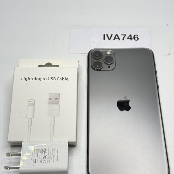 Apple iPhone 11 Pro Max - Unlocked, 256 GB, Gray, A2161