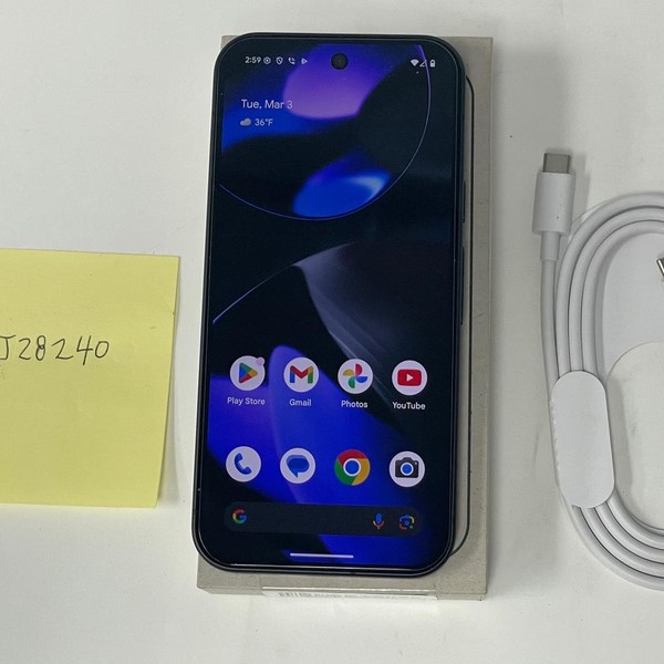 Google Pixel 9 - Verizon, 128 GB, Obsidian, 12 GB, G2YBB