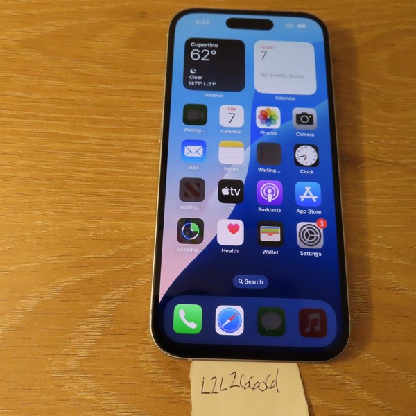 Apple iPhone 15 - Unlocked, 128 GB, Blue, A2846