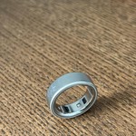 Fair Oura Ring Gen 4 - Brushed Silver, Size 9