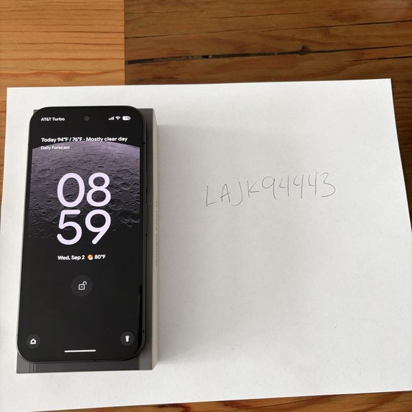 Google Pixel 11 - Unlocked, 256 GB, Obsidian, 12 GB, GPQQ7