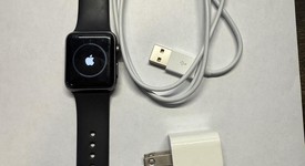 Fair
													Apple Watch Series 3 38mm - Gray, A1858, Aluminum - GPS, photo 1 of 7
