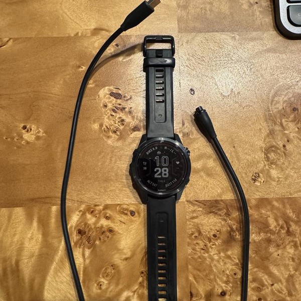 Garmin fenix 7S Pro - Gray, Sapphire Solar