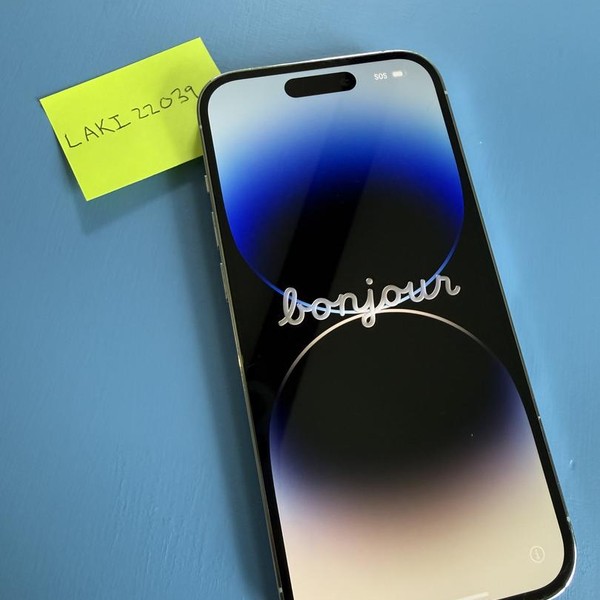Apple iPhone 14 Pro - Unlocked, 128 GB, Silver, A2650