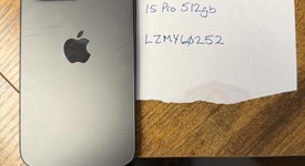 Good
													Apple iPhone 15 Pro - Unlocked, Black, 512 GB, A2848, photo 3 of 8