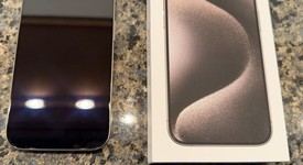 Good
													Apple iPhone 15 Pro - Unlocked, Natural, 128 GB, A2848, photo 2 of 9