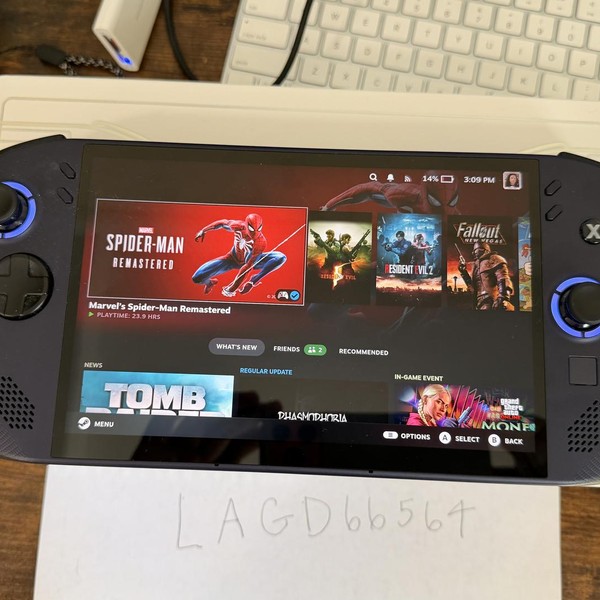 Lenovo Legion Go S - 512 GB, Purple, 16 GB, AMD Ryzen Z2 Go