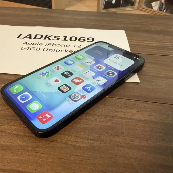Apple iPhone 12 - Unlocked, 64 GB, Black, A2172