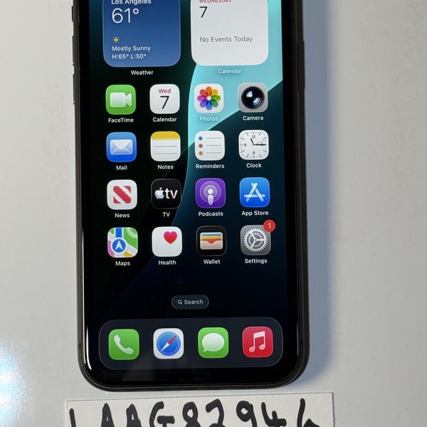 Apple iPhone 11 - Unlocked, 64 GB, Black, A2111