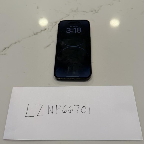 Apple iPhone 14 Pro - Unlocked, 128 GB, Black, A2650