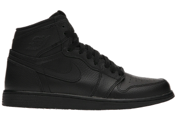 Jordan 1 Retro High Black Perforated (GS) for sale