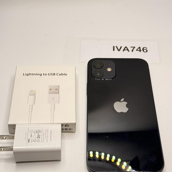 Apple iPhone 12 - Unlocked, 256 GB, Black, A2172