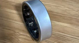 Good
													Samsung Galaxy Ring - Silver, Size 9, photo 4 of 4