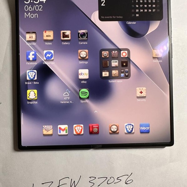 Xiaomi Mi Mix Fold 3 - Unlocked Non-US, 512 GB, Black, 16 GB