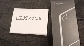 New
													Samsung Galaxy Z Flip7 - Unlocked, Jet Black, 512 GB, 12 GB, SM-F766U1, photo 1 of 2