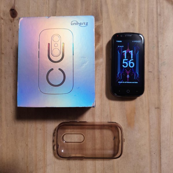 Unihertz Jelly Star - Unlocked, 256 GB, Black, 8 GB