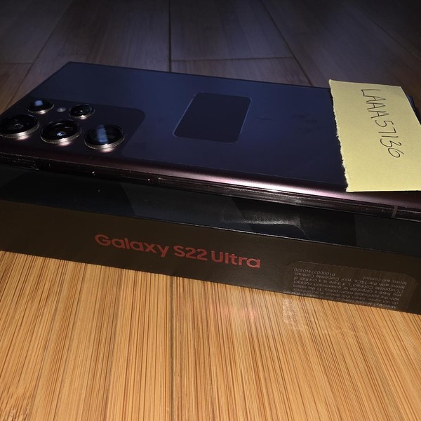 Samsung Galaxy S22 Ultra - T-Mobile, Burgundy, 128 GB, 8 GB, SM-S908U