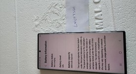 Fair
													Samsung Galaxy Note 20 Ultra 5G - Verizon, Mystic Black, 128 GB, 12 GB, SM-N986U, photo 1 of 4